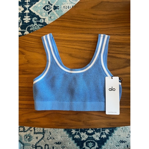 Alo Tennis Club Sweater Knit Bra - Picture 7 of 9